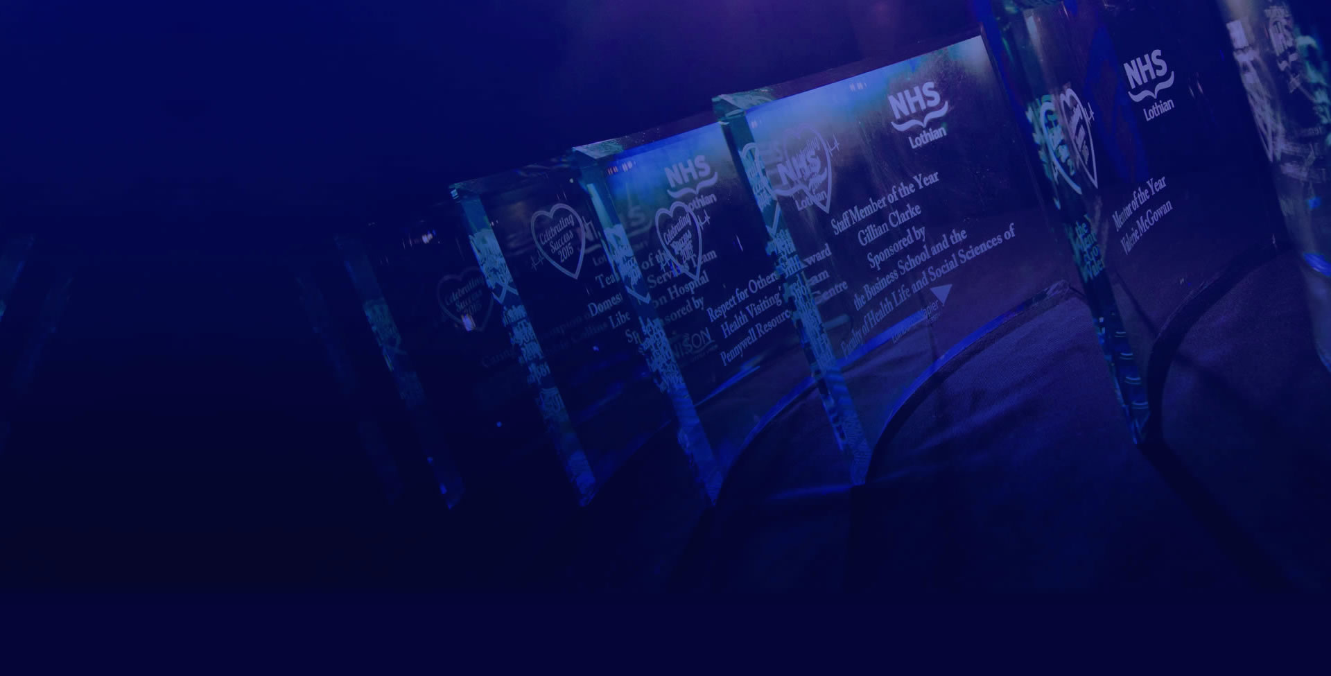 Close-Up of an Awards Trophy